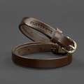 Handmade High Quality Narrow Leather Belt