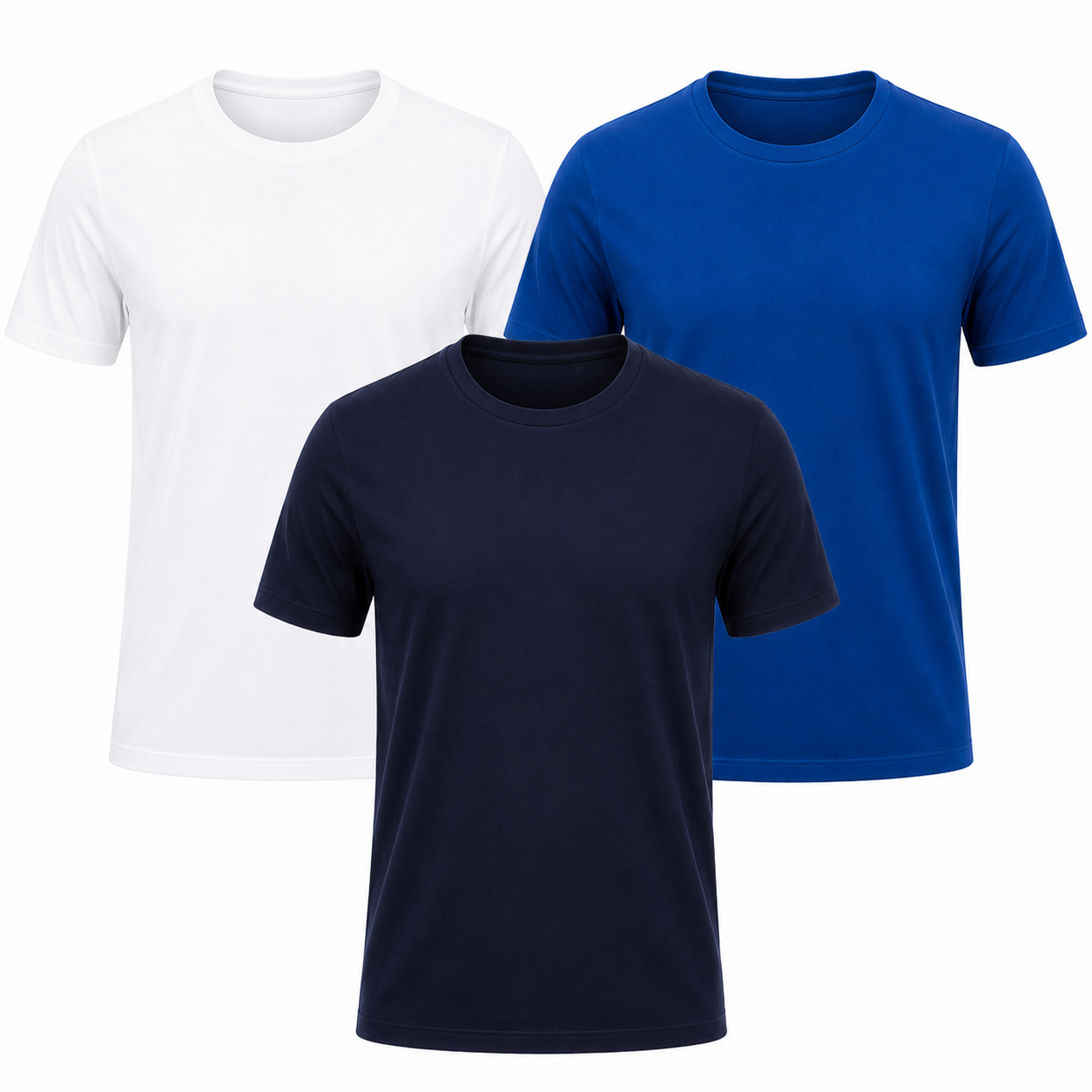 Pack-3 Camisetas Classicas Essenciais