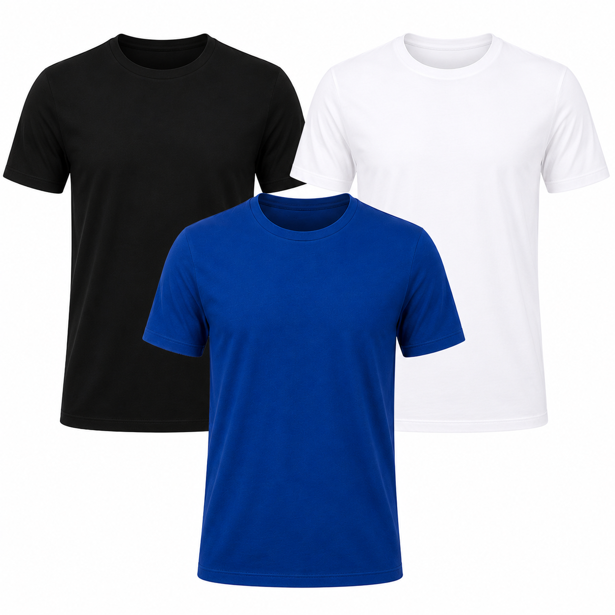 Pack-3 Camisetas Classicas Essenciais
