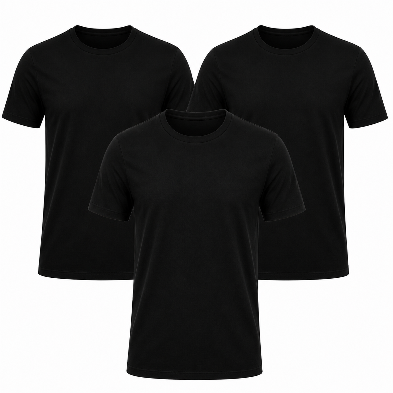Pack-3 Camisetas Classicas Essenciais
