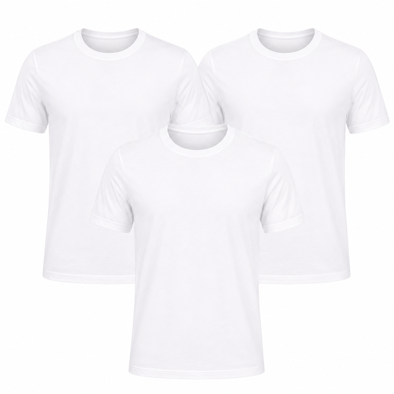 Pack-3 Camisetas Classicas Essenciais