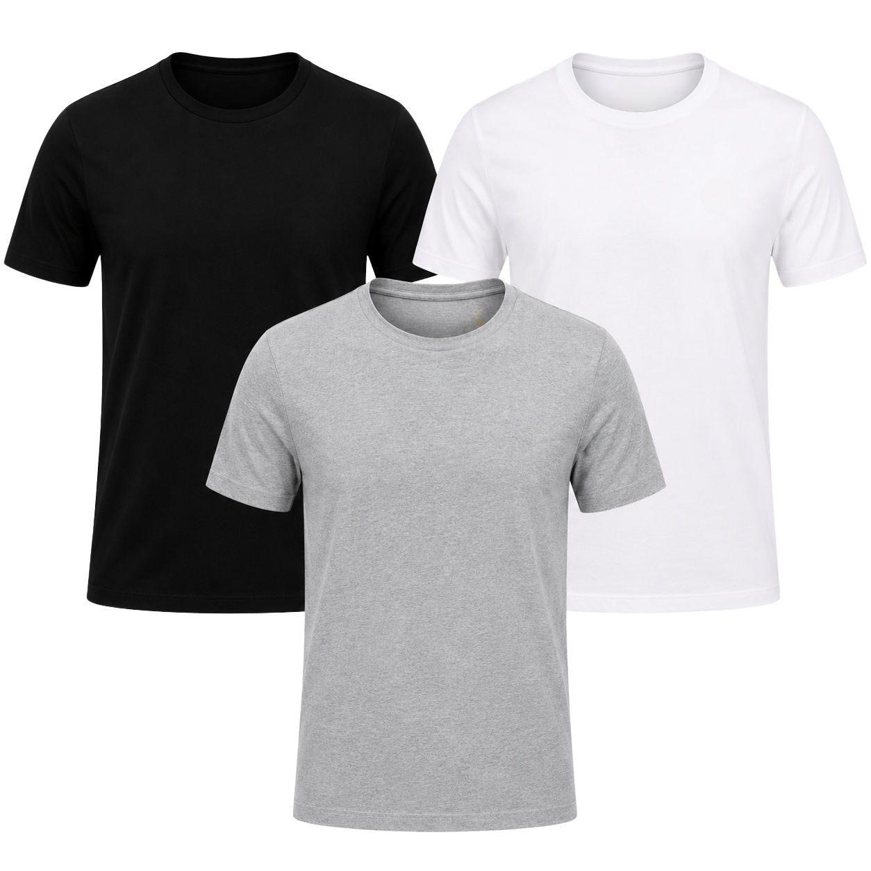 Pack-3 Camisetas Classicas Essenciais