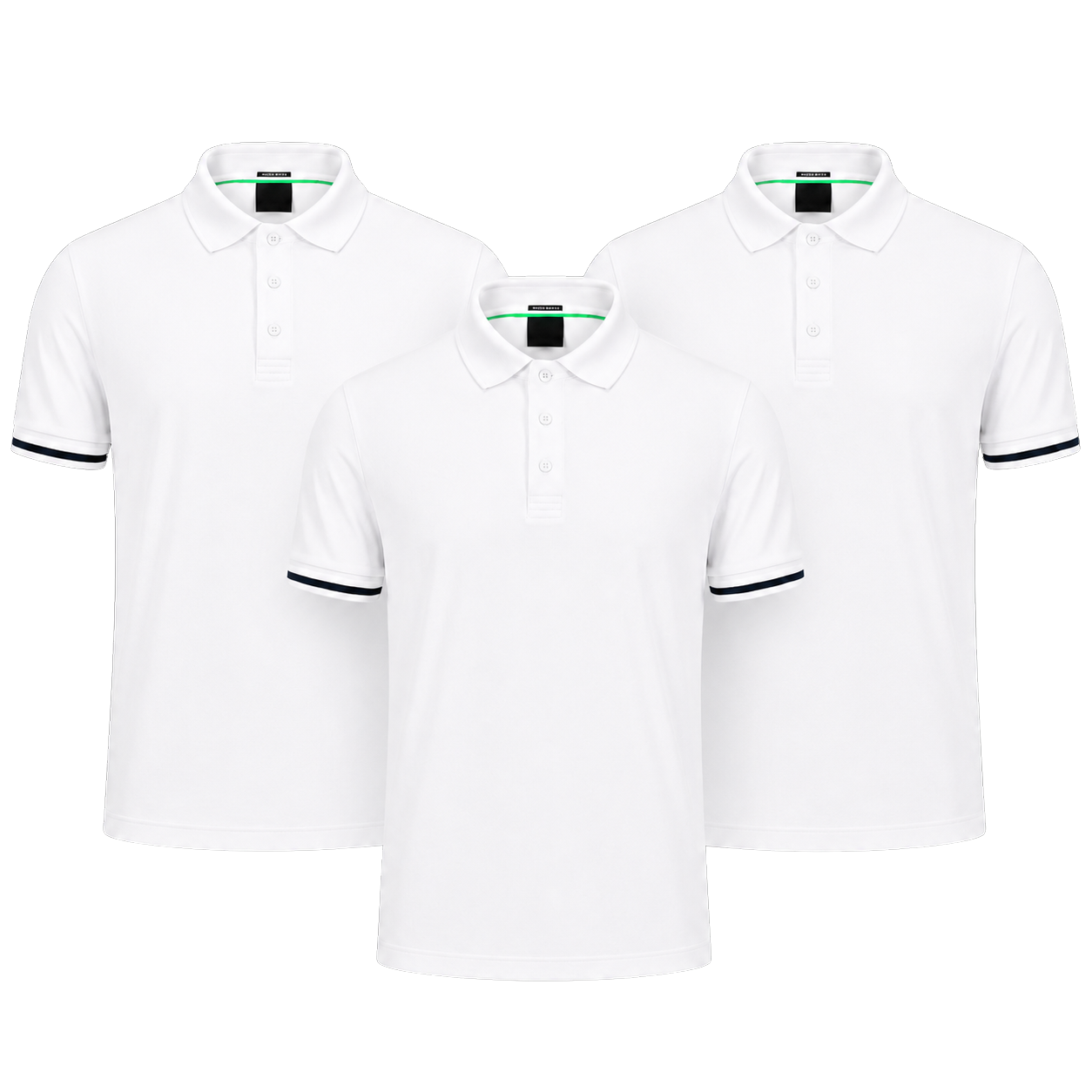 3-Pack Classic Polo Shirts