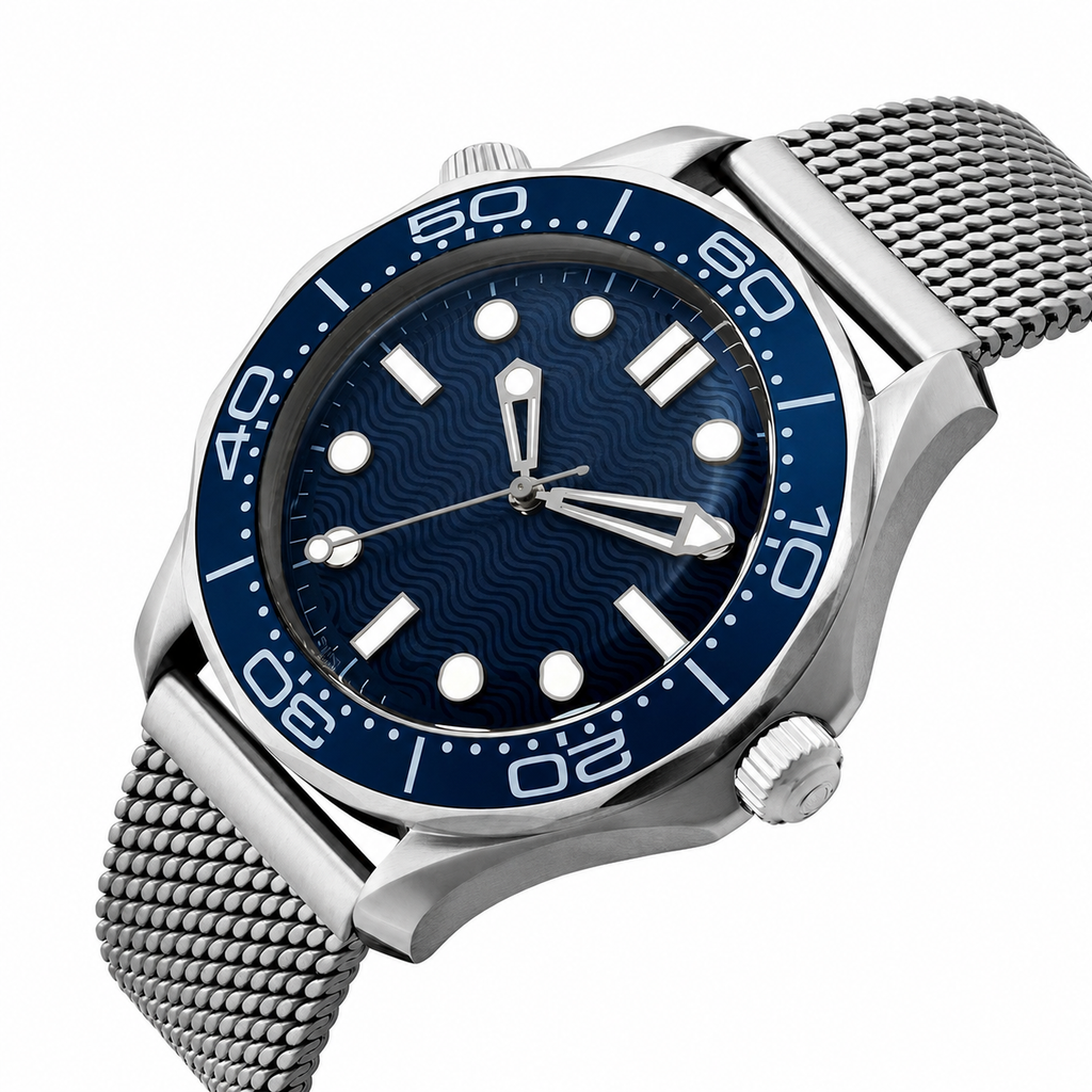 Midnight Agent Blue Steel Diver 300M Bond Ed. 42mm