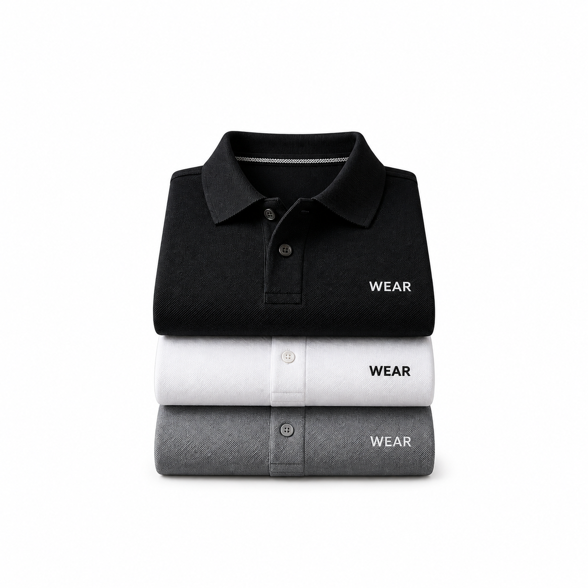 Everyday Essential Polo Shirts – 3-Pack