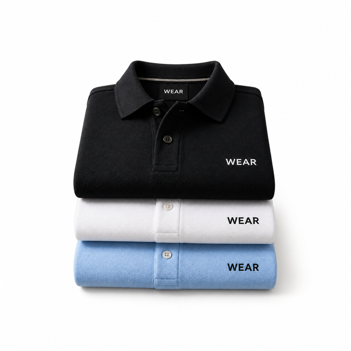 Everyday Essential Polo Shirts – 3-Pack