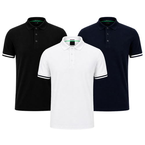 3er-Pack klassische Poloshirts | Belgravia Wear