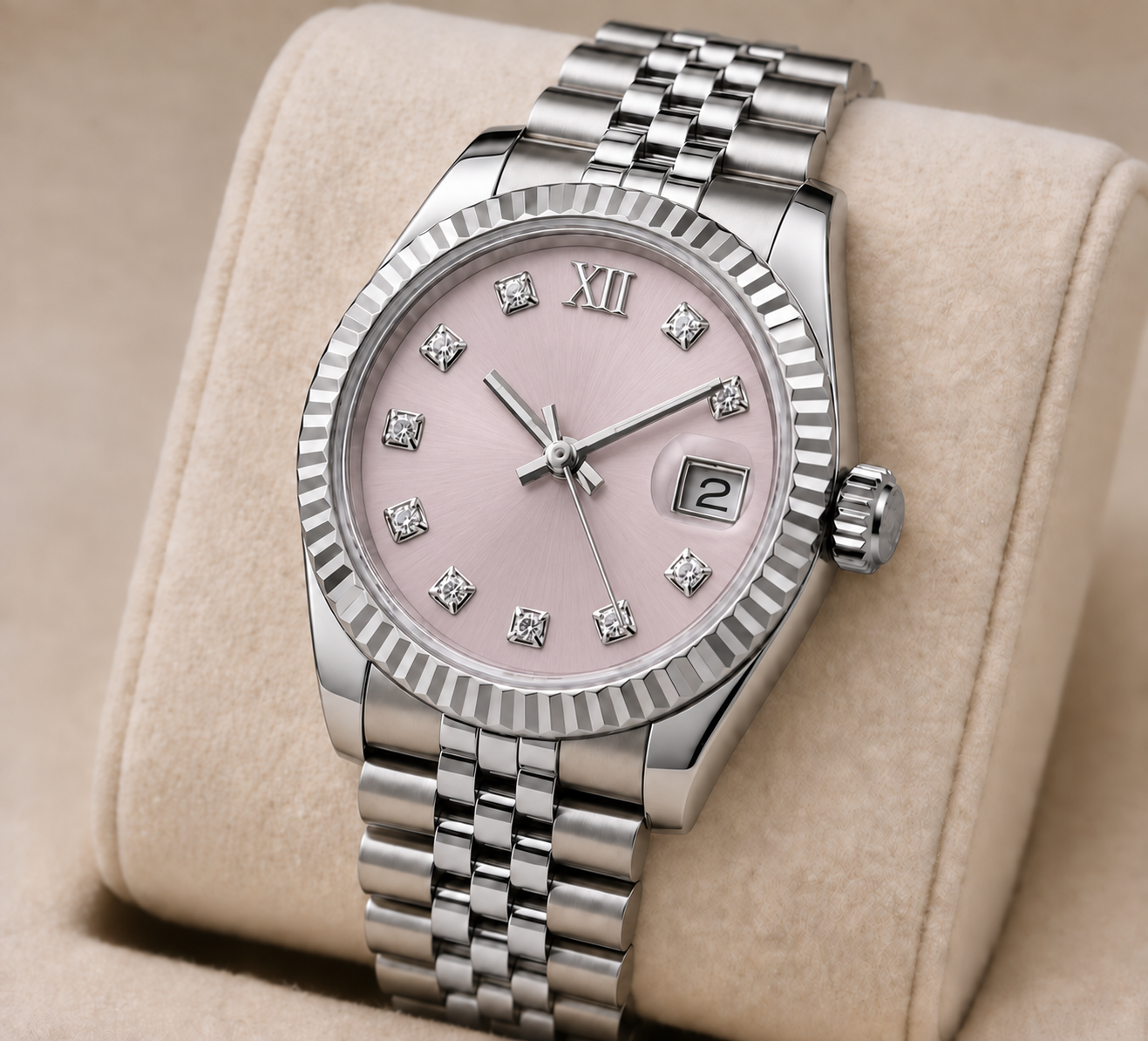 Ladies' Two-Tone Gold Date Watch 28mm