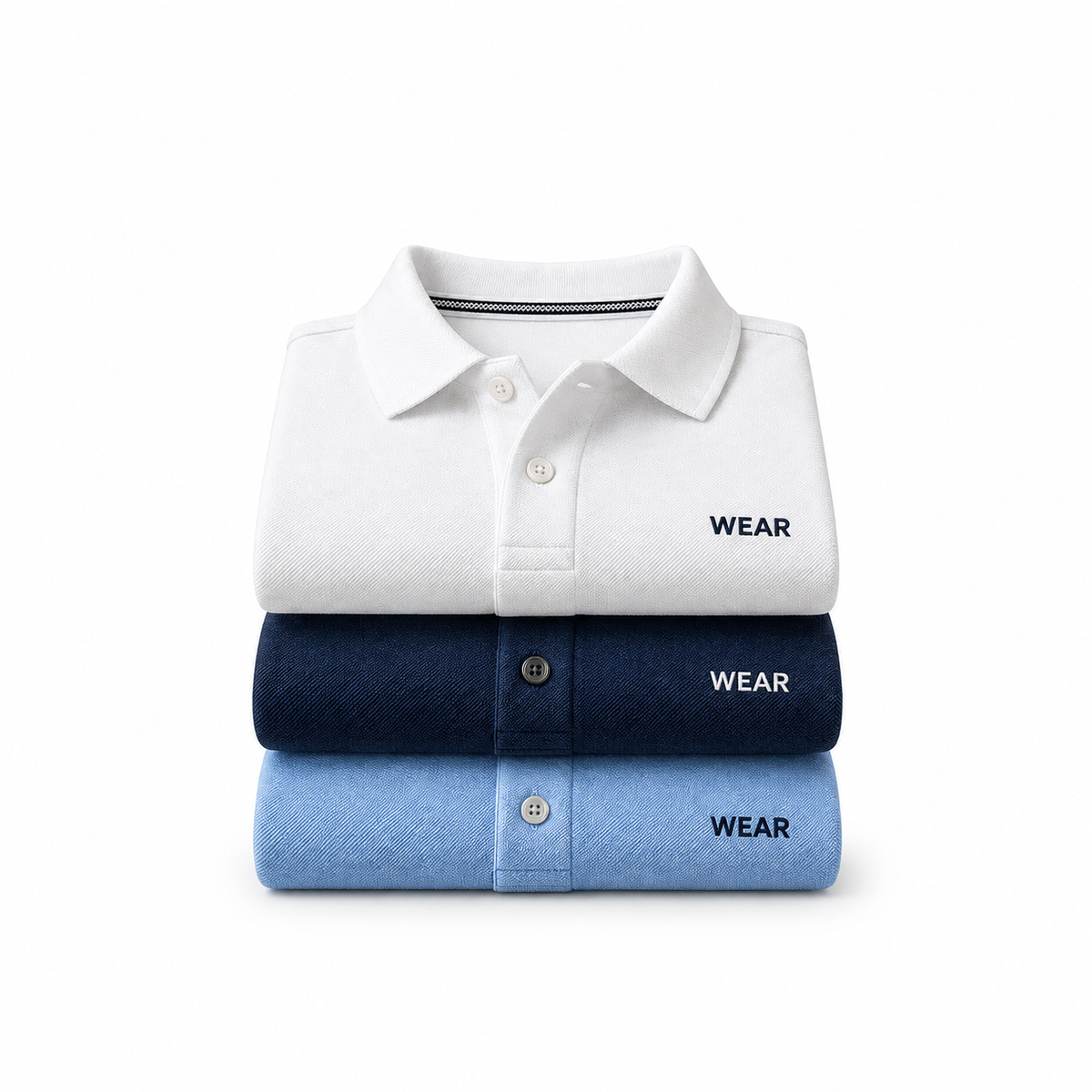 Everyday Essential Polo Shirts – 3-Pack